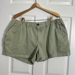 Chubbies The Eucalypthighs men's shorts, XXL, in light green, elastic waist